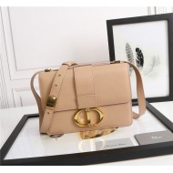 30 MONTAIGNE BAG Grained Calfskin Nude High