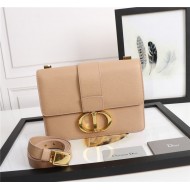 30 MONTAIGNE BAG Grained Calfskin Nude High