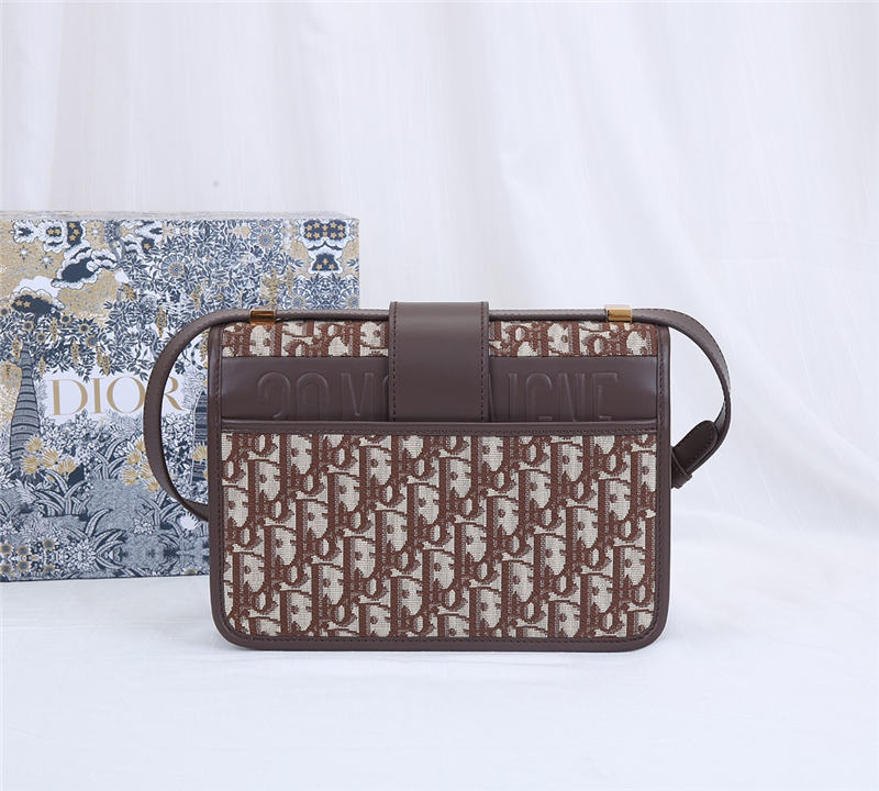 30 MONTAIGNE BAG Dior Oblique Jacquard Brown High