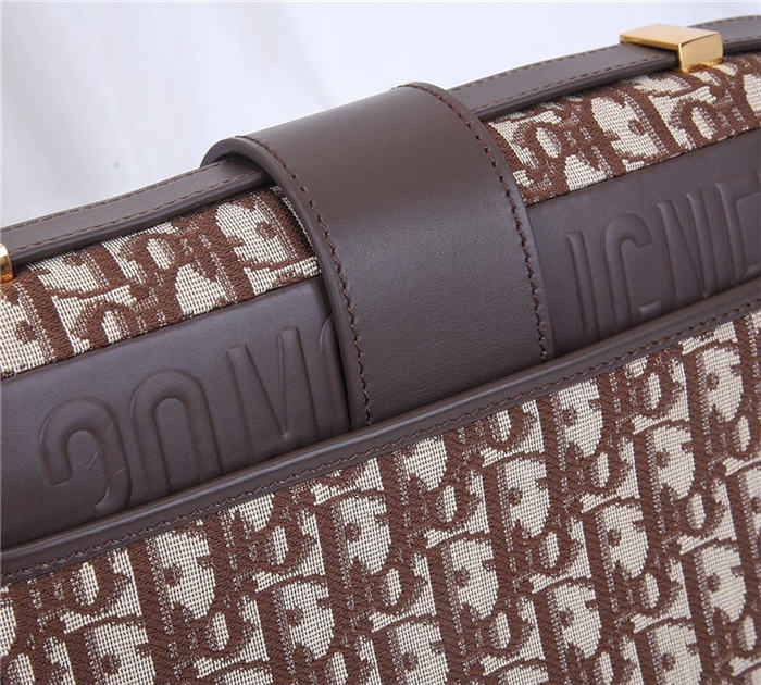 30 MONTAIGNE BAG Dior Oblique Jacquard Brown High