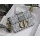 30 MONTAIGNE BOX BAG Dior Oblique Jacquard Grey High