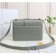 30 MONTAIGNE BAG Calfskin Grey Green High