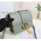 30 MONTAIGNE BAG Calfskin Grey Green High