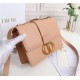 30 MONTAIGNE BAG Calfskin Nude High