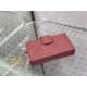 LADY Dior CARD HOLDER Patent Cannage Calfskin Blush High