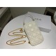 LADY Dior PHONE HOLDER Cannage Lambskin Cream High