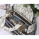 MEDIUM LADY D-LITE BAG Dior Constellation Embroidery Latte High