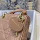 MICRO LADY Dior BAG Cannage Lambskin Nude-Pink High