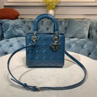 MEDIUM LADY Dior BAG Patent Cannage Calfskin High