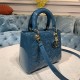 MEDIUM LADY Dior BAG Patent Cannage Calfskin High