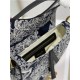 SADDLE BAG Toile de Jouy Reverse Jacquard High