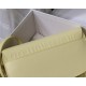 Dior BOBBY EAST-WEST BAG Box Calfskin Light Yellow High