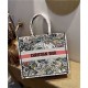 LARGE Dior BOOK TOTE Embroidery High