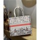 LARGE Dior BOOK TOTE Embroidery High