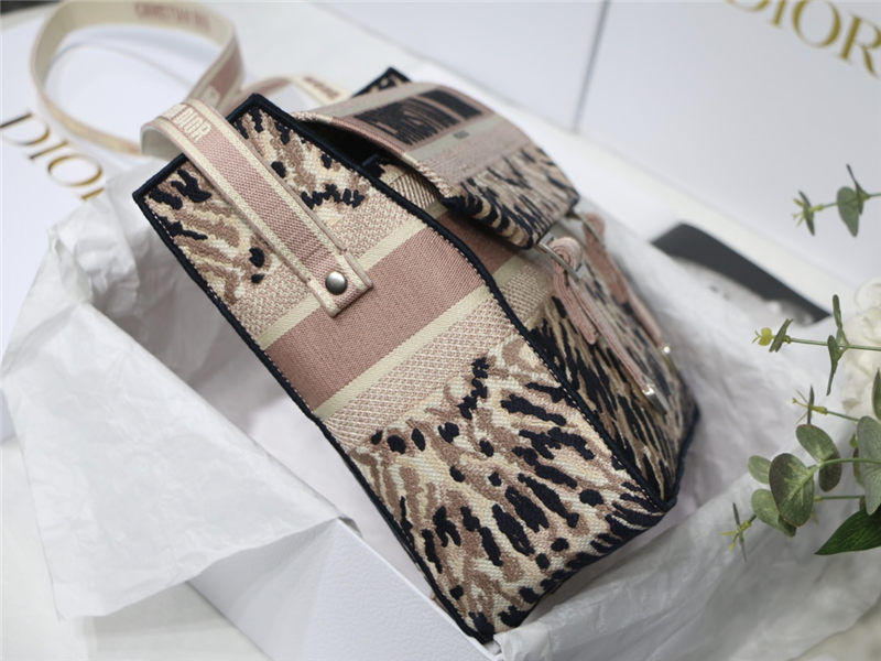 MEDIUM DiorCAMP BAG Embroidery High