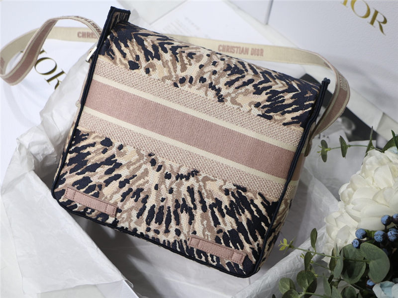 MEDIUM DiorCAMP BAG Embroidery High