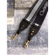 SHOULDER STRAP 'Christian Dior' Embroidery Grey  High