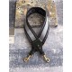 SHOULDER STRAP 'Christian Dior' Embroidery Grey  High