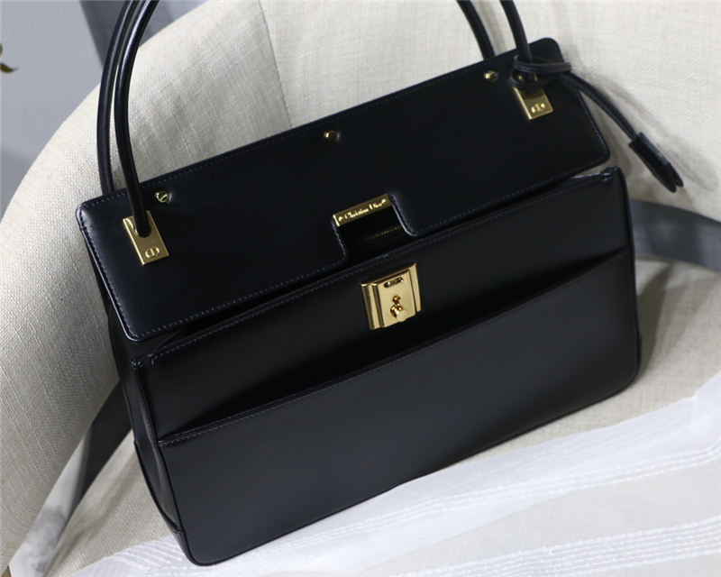 Dior PARISIENNE BAG Smooth Calfskin Black High