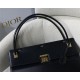 Dior PARISIENNE BAG Smooth Calfskin Black High