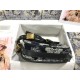 MEDIUM Dior BOBBY BAG Embroidery Black High