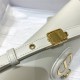 Dior BOBBY EAST-WEST BAG Box Calfskin White High