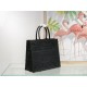 MEDIUM Dior BOOK TOTE Tassle Black High