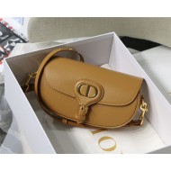 Dior BOBBY EAST-WEST BAG Box Calfskin Amber High