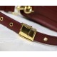 MEDIUM Dior BOBBY BAG Box Calfskin Burgundy High