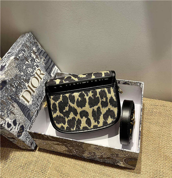 SMALL Dior BOBBY BAG Mizza Jacquard Beige High