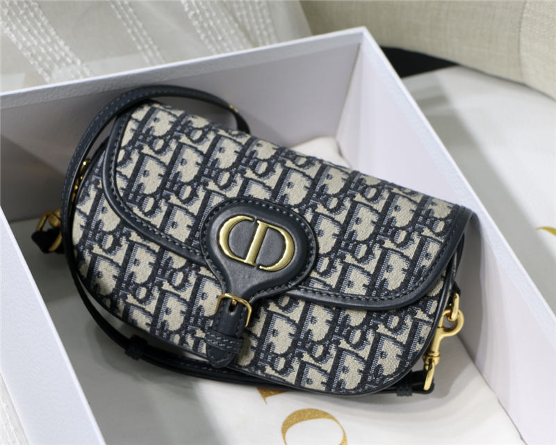 Dior BOBBY EAST-WEST BAG Box Calfskin Amber High