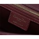 SMALL Dior CARO BAG Supple Cannage Calfskin Burgundy High