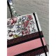 SMALL Dior BOOK TOTE Florilegio Embroidery High