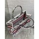 MEDIUM Dior BOOK TOTE Florilegio Embroidery High