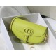 Dior BOBBY EAST-WEST BAG Box Calfskin Yellow High