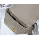 MEDIUM Dior CARO BAG Supple Cannage Calfskin Taupe High