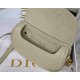 Dior BOBBY EAST-WEST BAG Box Calfskin Beige High