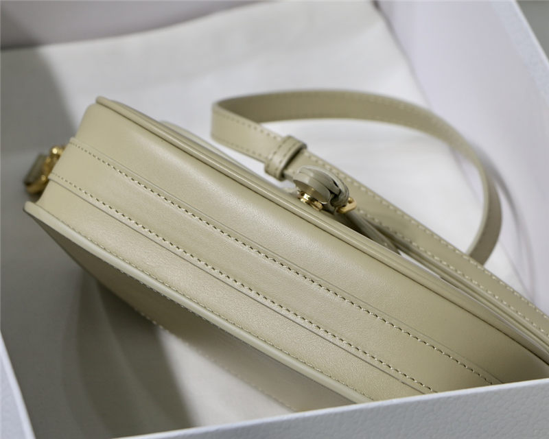 Dior BOBBY EAST-WEST BAG Box Calfskin Beige High