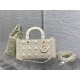 LADY D-JOY BAG MEDIUM Cannage Diamond High