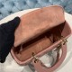 MEDIUM LADY Dior BAG Cannage Lambskin Enamel High 