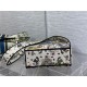 MEDIUM LADY D-LITE BAG Multicolor D-Constellation Embroidery High