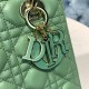 MEDIUM LADY Dior BAG Cannage Lambskin Enamel High 