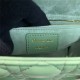 MEDIUM LADY Dior BAG Cannage Lambskin Enamel High 