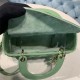 MEDIUM LADY Dior BAG Cannage Lambskin Enamel High 