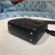 SMALL LADY Dior MY ABCDior BAG Cannage Lambskin Enamel Inside Suede High