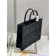 LARGE Dior BOOK TOTE Embroidery with Macramé Effect High