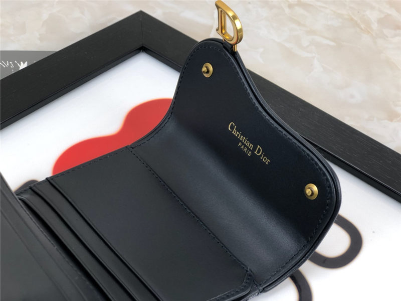 Dior SADDLE LOTUS WALLET High