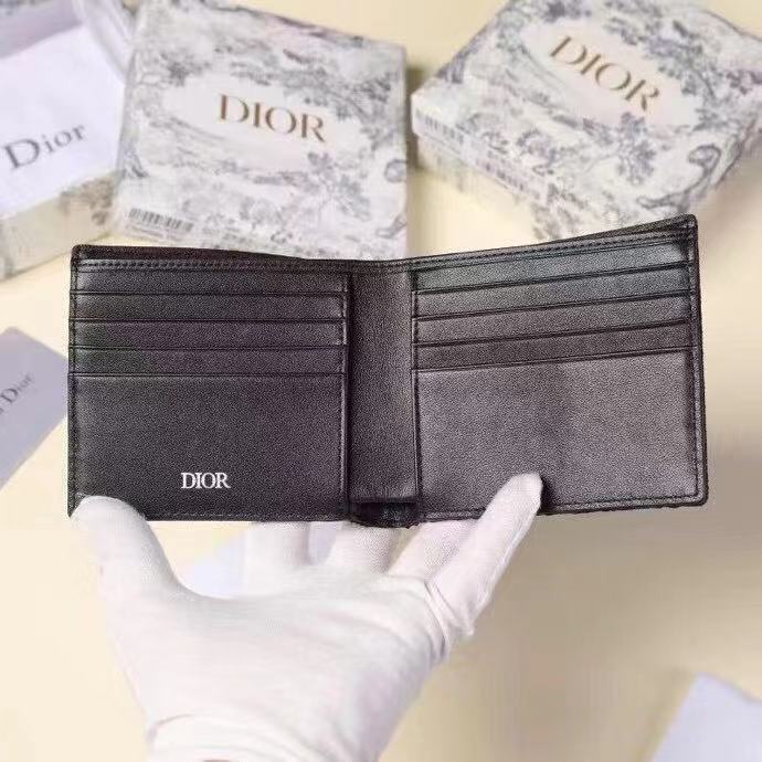 Dior Wallet Dior Oblique Jacquard High