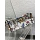 MEDIUM Dior BOOK TOTE Dior Petites Fleurs Embroidery White High