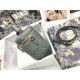 SMALL DiorTRAVEL VANITY CASE Gray Cannage Lambskin High